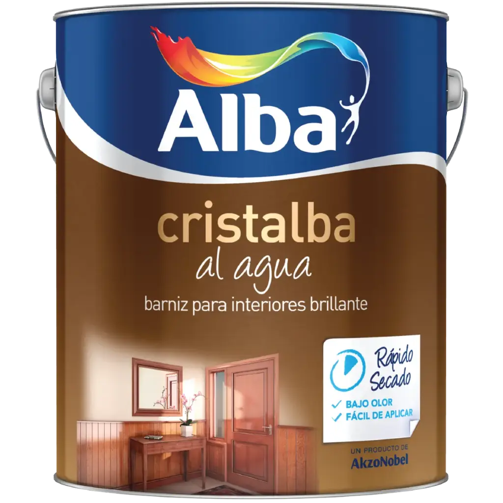 Barniz Al Agua Cristalba Alba