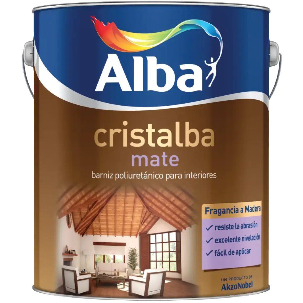 Barniz Poliuretano Cristalba Mate
