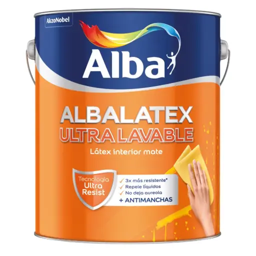 Albalatex Ultralavable Mate 20 litros Alba