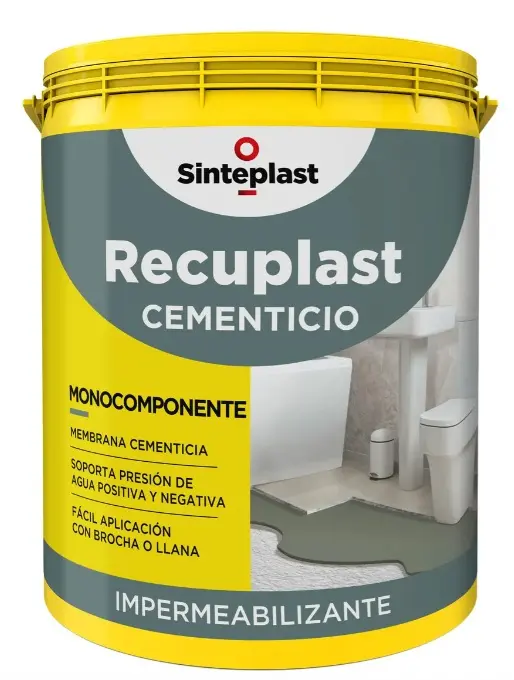Adhesivo Monocomponente Cementicio Recuplast