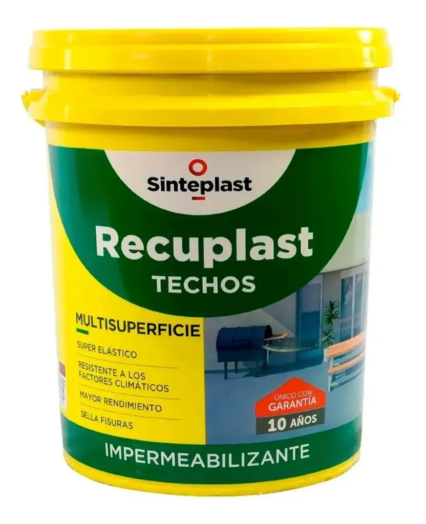Combo Recup Techos TE 20 + Pincel + Rodillo
