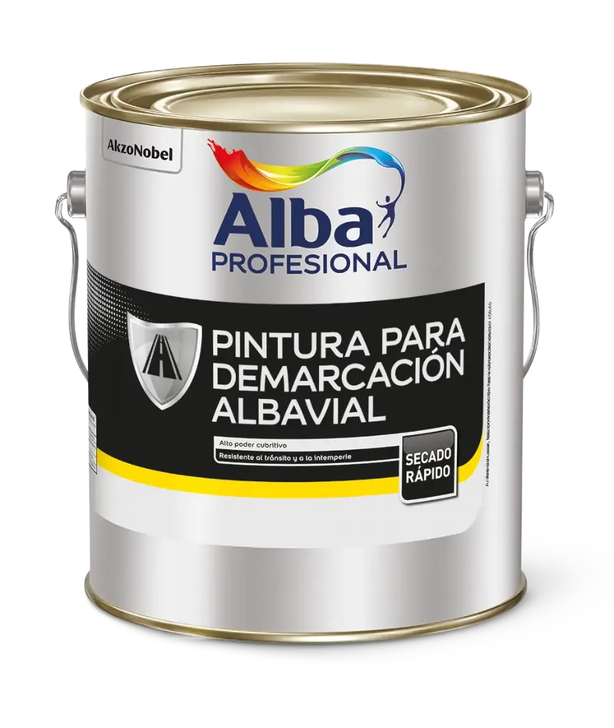 Pintura Vial Albavial 4 Lt Tradicional