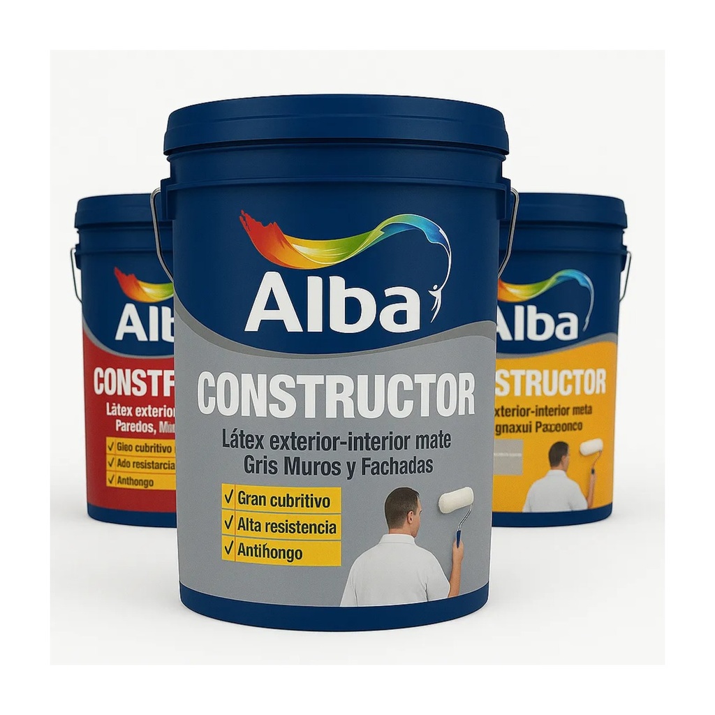 Combo Constructor Verde 4 +Pincel 