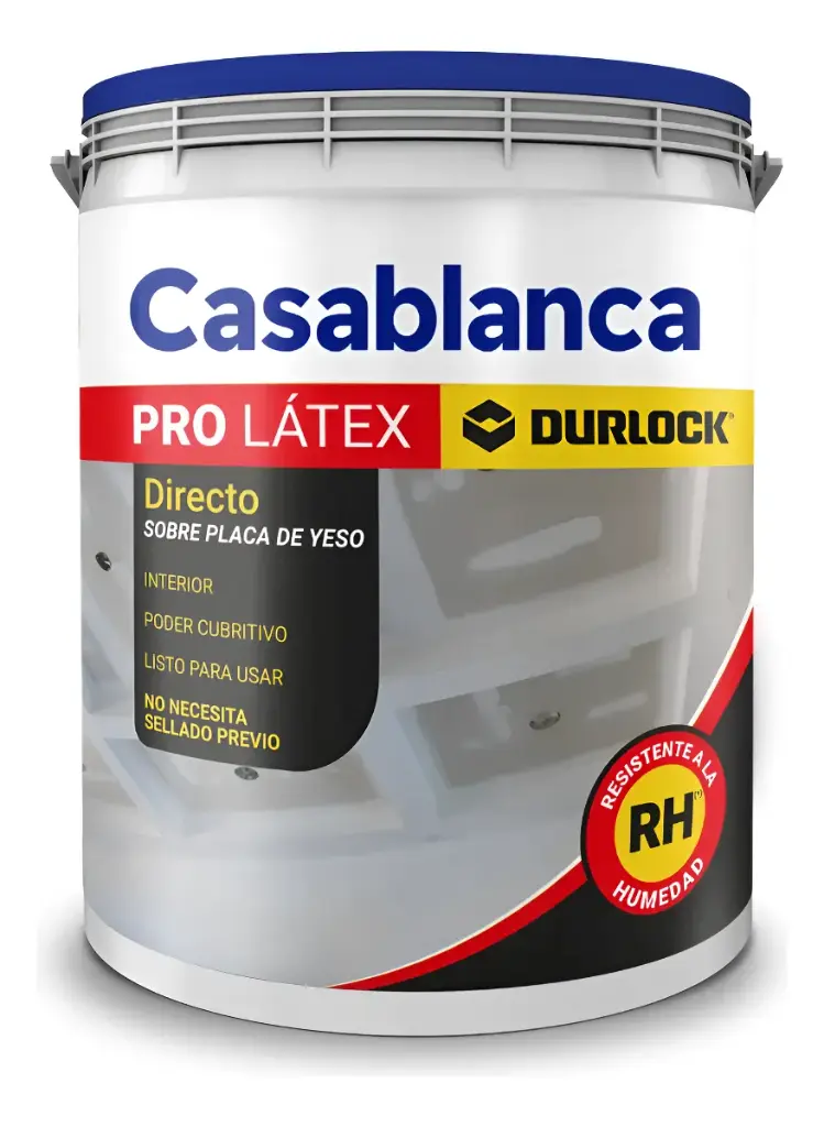 Látex Casablanca Pro Directo Yeso Durlock Interior 