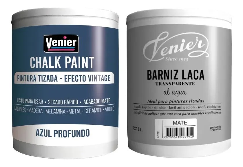 Combo Venier Chalk AZ PROF + Laca Mate