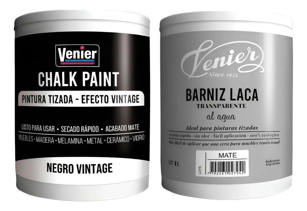 Combo Venier Chalk NE + Laca Mate