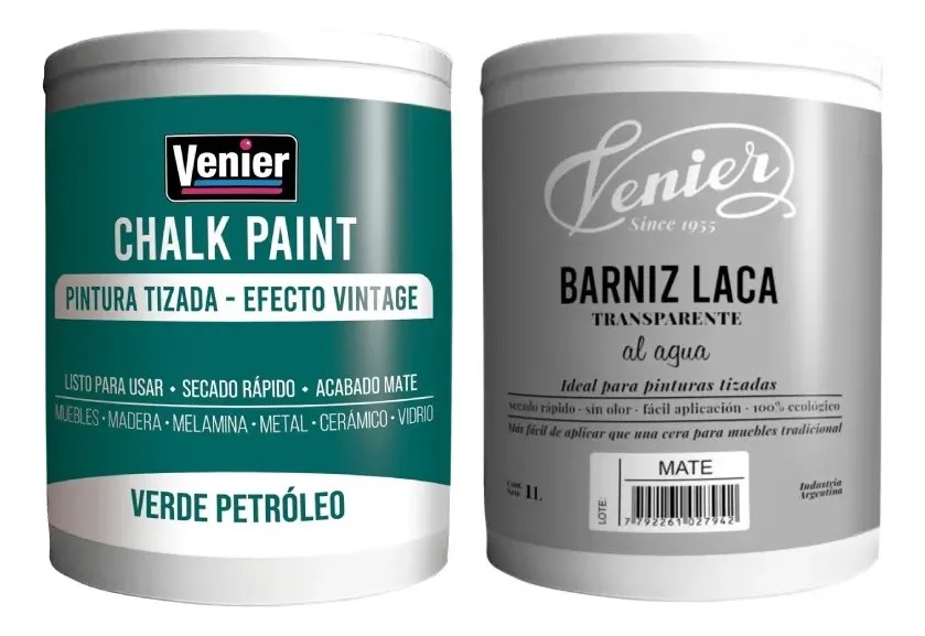 Combo Venier Chalk VER PE + Laca Mate