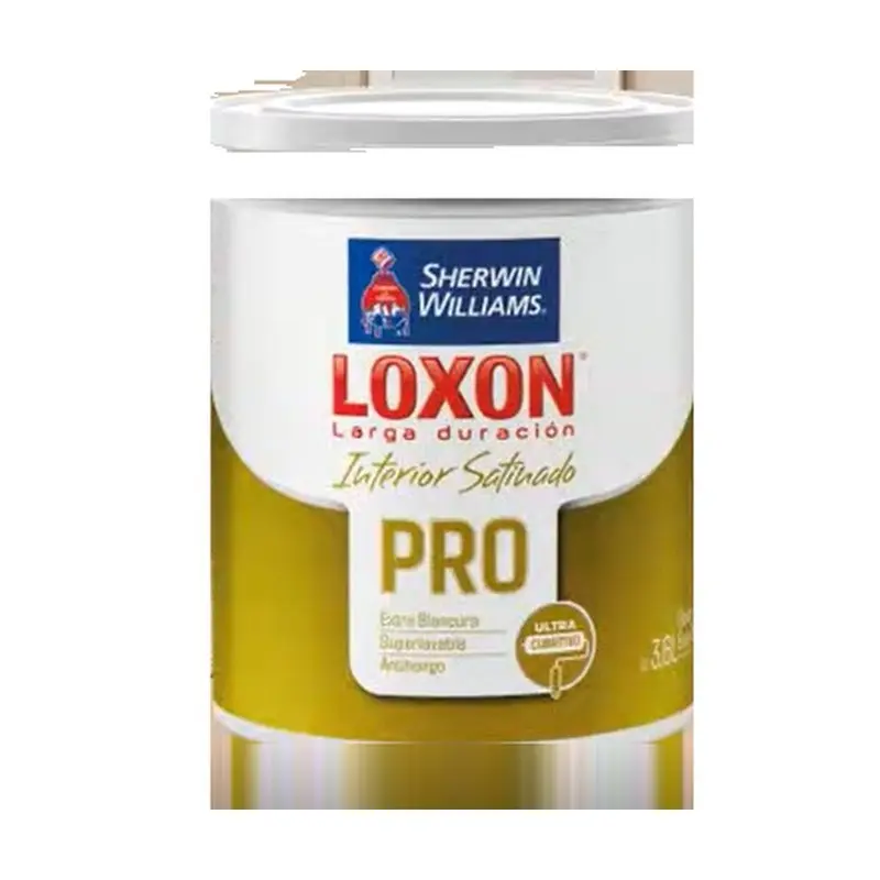 Latex Loxon Pro Satinado Blanco Sherwin Williams