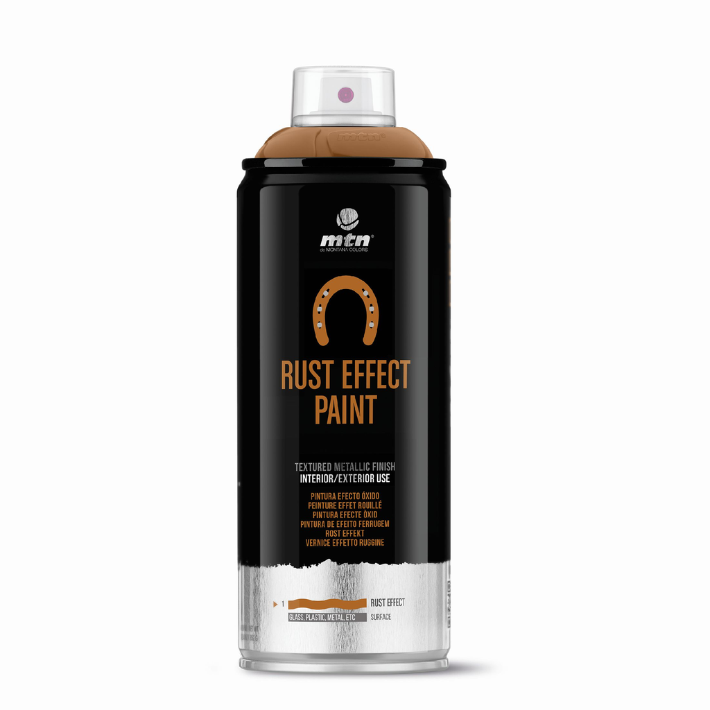 Aerosol Montana Linea PRO Efecto oxido Rojo 