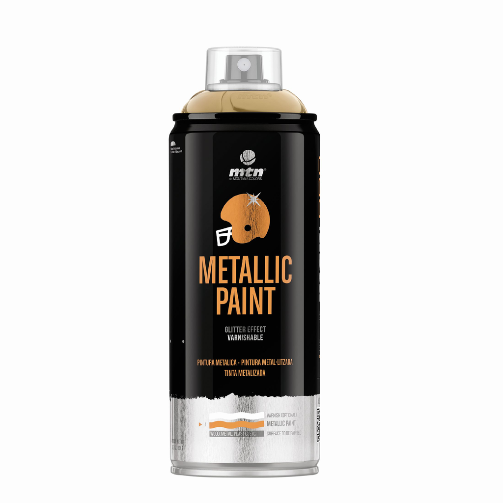 Aerosol Montana Linea PRO Metalizado Oro R-1036 