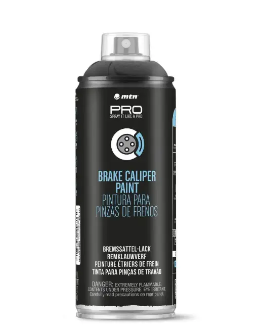 Aerosol Montana Linea PRO Pintura Pinzas de Freno Negro Br. 