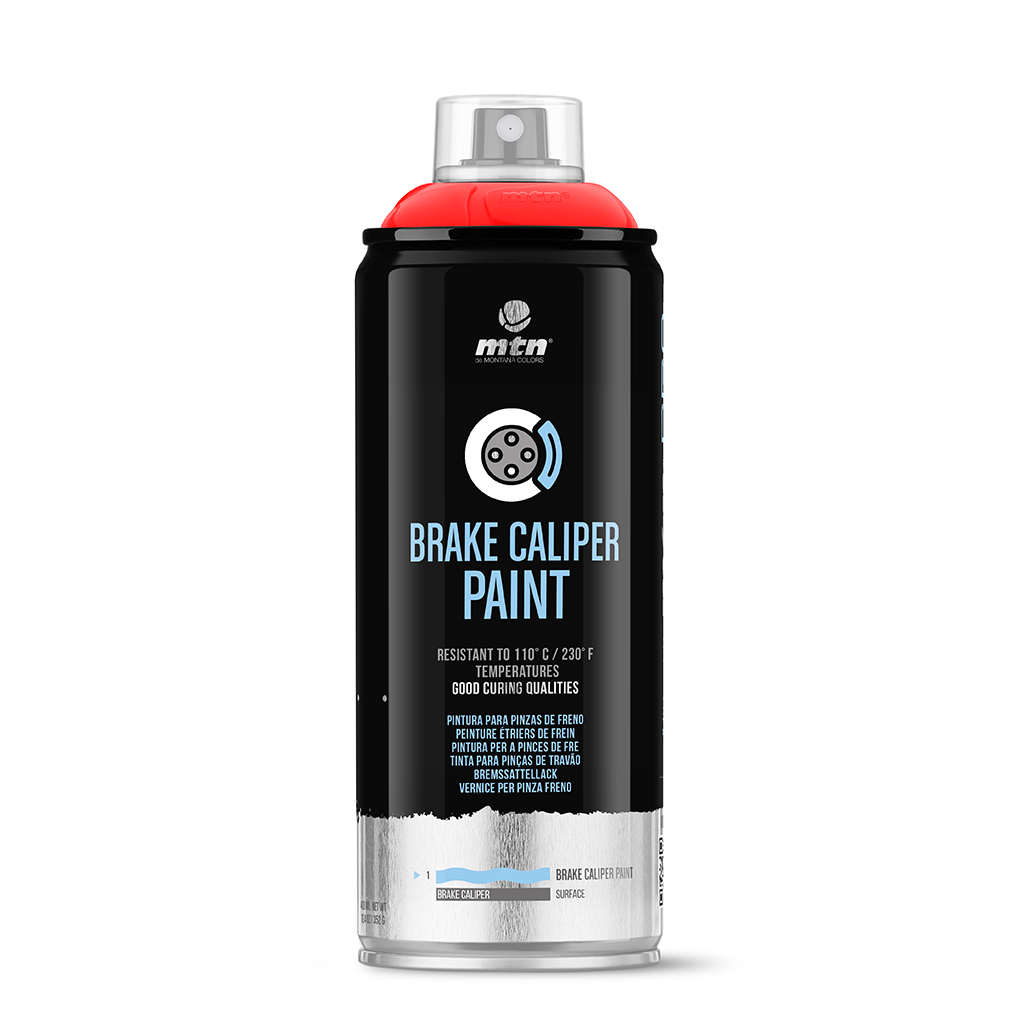 Aerosol Montana Linea PRO Pintura Pinzas de Freno Rojo 