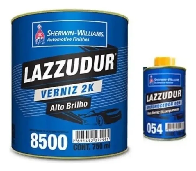 ZSWAF Clear 8500 + Catalizador 054 (9 Un. 750 Ml + 9 Un. 150 Ml) 1 Lt