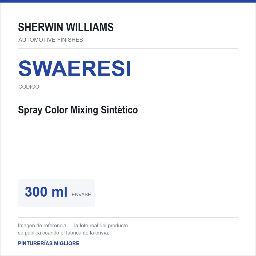 ZSWAF Spray Color Mixing Sintético  300 Ml