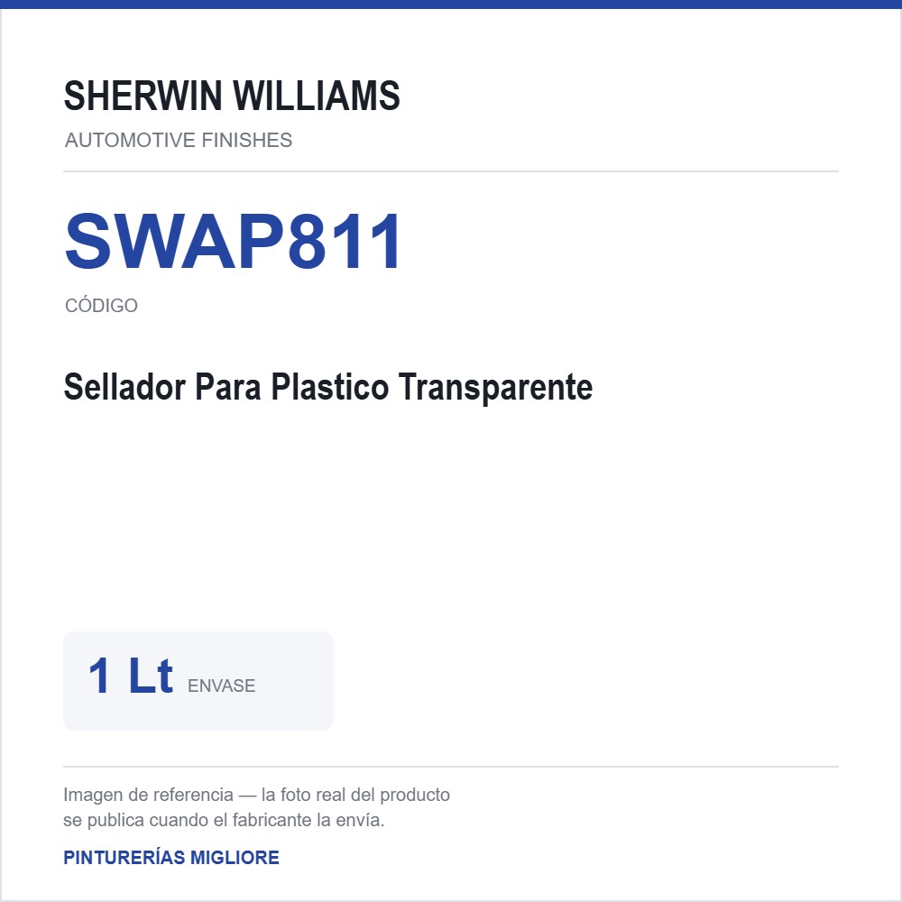 ZSWAF Sellador Para Plastico Transparente 1 Lt