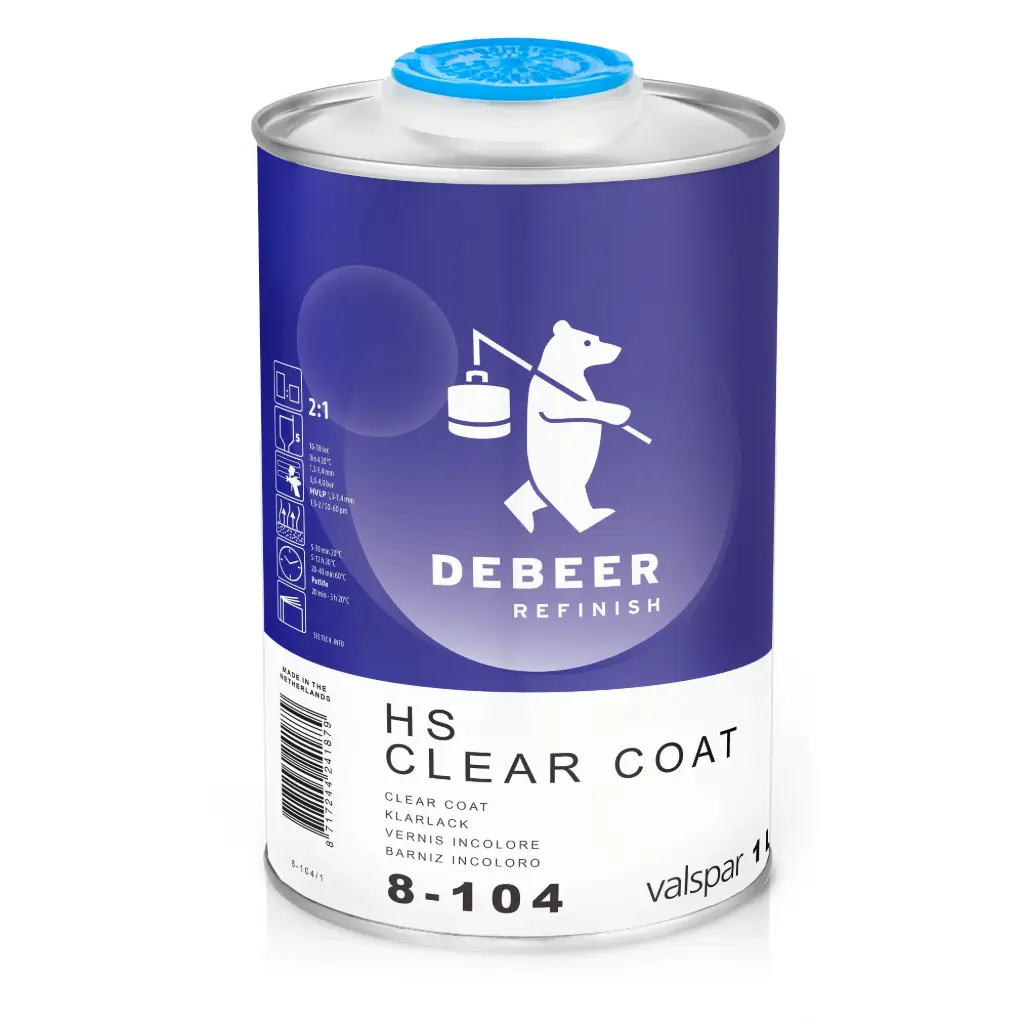 Debeer - 8-104/1 Clear High Solids 1 Lt