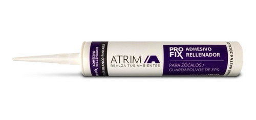 Adhesivo Rellenador Cartucho 420Ml Blanco Atrim
