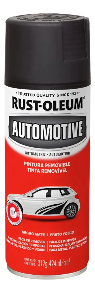 Aerosol Aut Plástico Negro Brillante 340G Rust Oleum