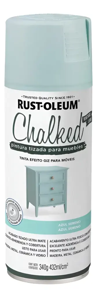 Aerosol Chalked Azul Sereno 340G Rust Oleum