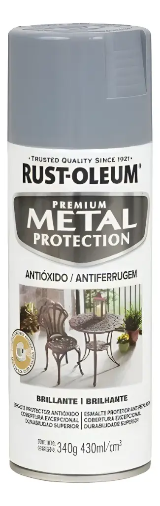 Aerosol MP Brillante Gris Humo 340G Rust Oleum