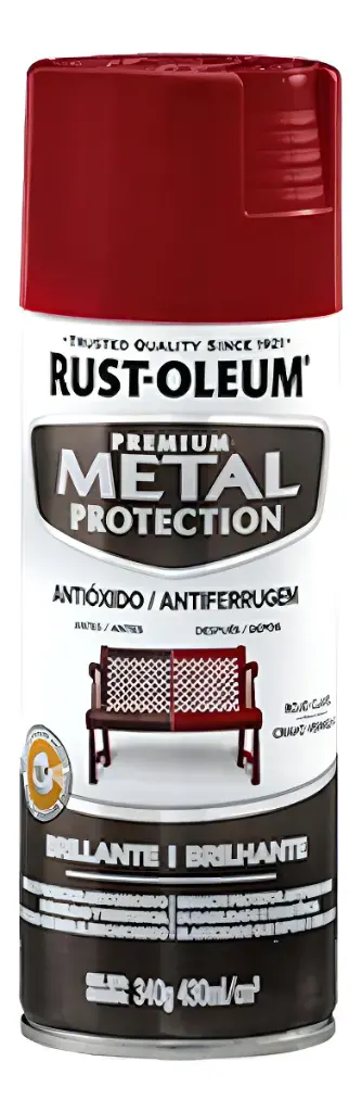 Aerosol MP Brillante Rojo Clavel Brillante 340G Rust Oleum