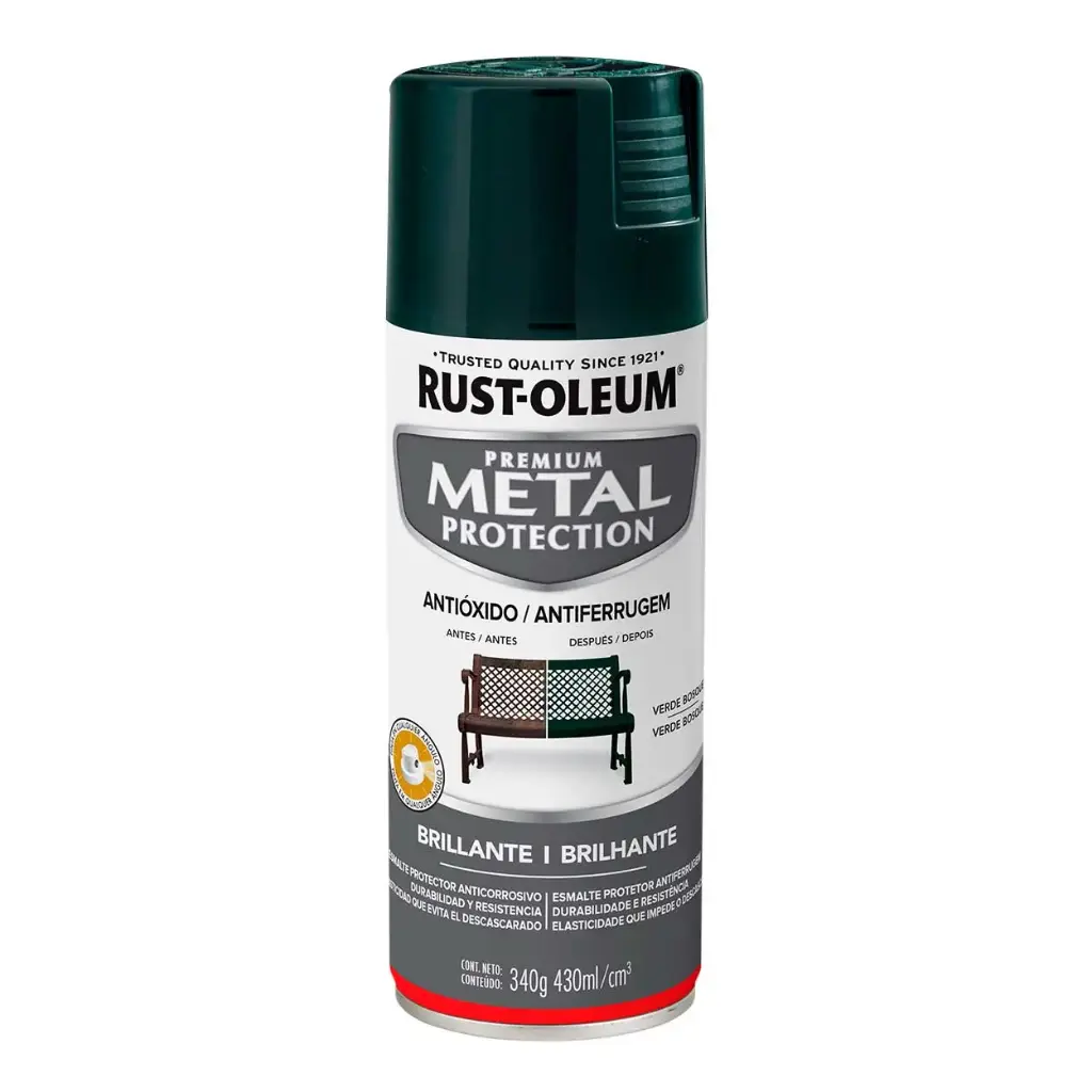 Aerosol MP Brillante Verde Bosque 340G Rust Oleum