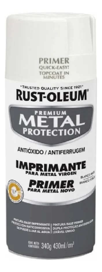 Aerosol MP Imprimante Metal Virgen Blanco 340G Rust Oleum