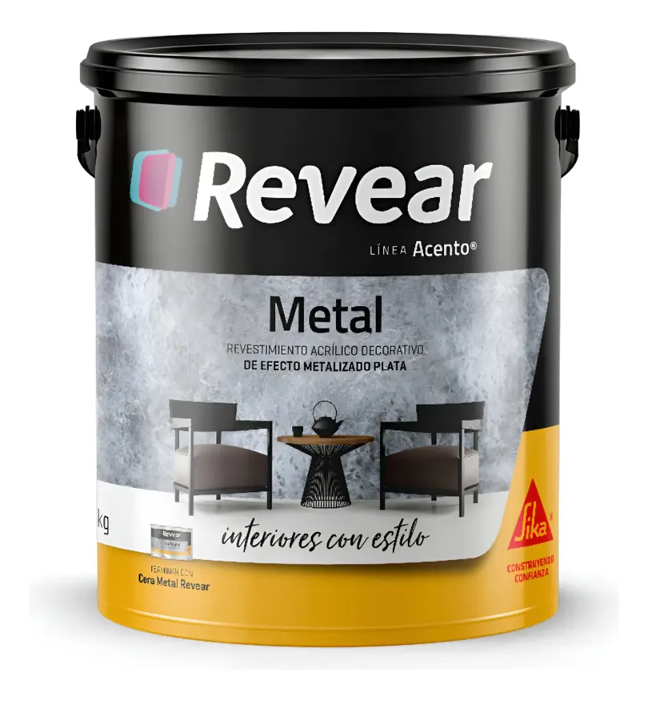 Revestimiento Decorativo Metalico Efecto Revear