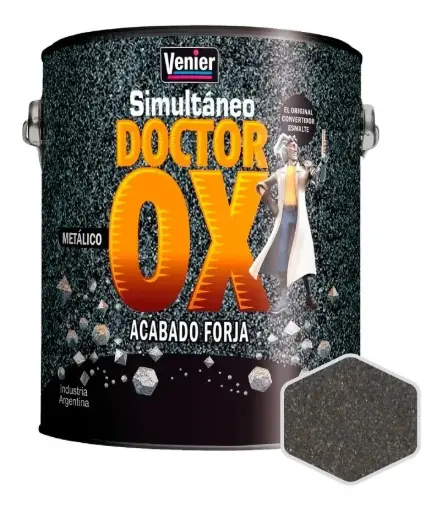 Esmalte Efecto Metalico Forjado Dr. Ox Metalico Venier