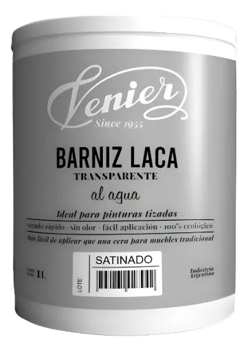 [VECHLASA1] Laca Transp. Al Agua Satinada Venier