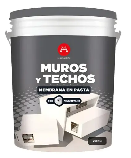 Membrana Poliuretanica Techos Y Muros Migliore