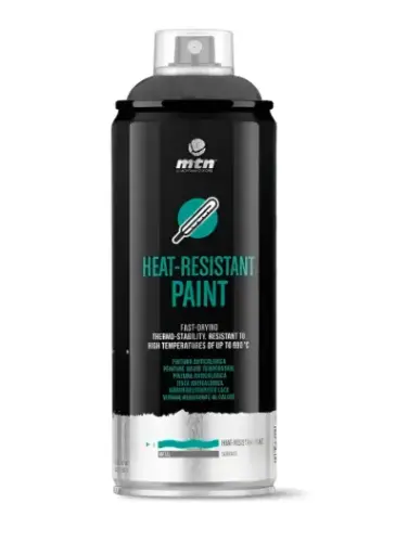 [MTPR0201] Aerosol Montana Linea PRO Alta Temperatura Negra 
