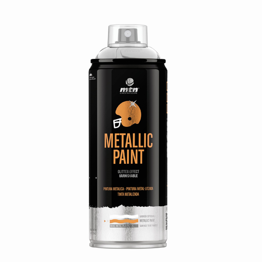 [MTPR9006] Aerosol Montana Linea PRO Metalizado Aluminio R-9006 