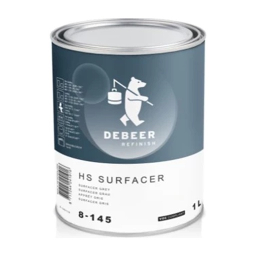 [SWDE81453] Debeer - 8-145 Hs Surfacer Grey 3 Lt