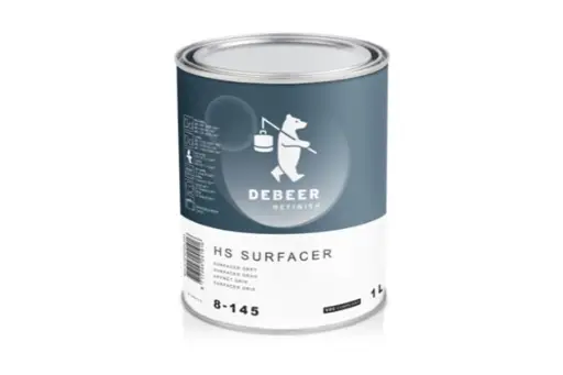 [SWDE145103] Debeer - 8-14510 Primer Hs Surfacer White 3 Lt
