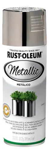 [RUGLOR] Aerosol MM Metalico Satinado Cromo 946ml Rust Oleum