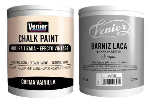 [COVECHCR] Combo Venier Chalk CR + Laca Mate