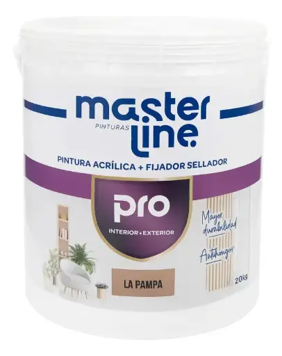 Látex interior/exterior Pro Colores MasterLine