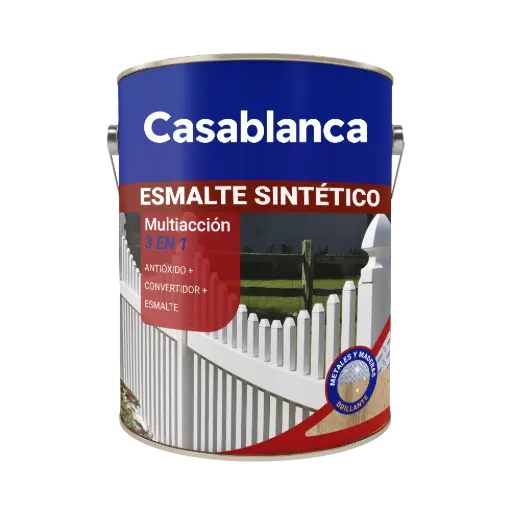 Esmalte Sintetico Satinado 3 en 1 Casablanca