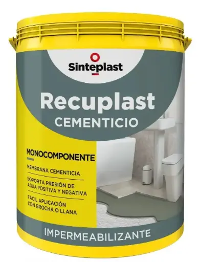 Membrana Cementicia Monocomponente  Recuplast