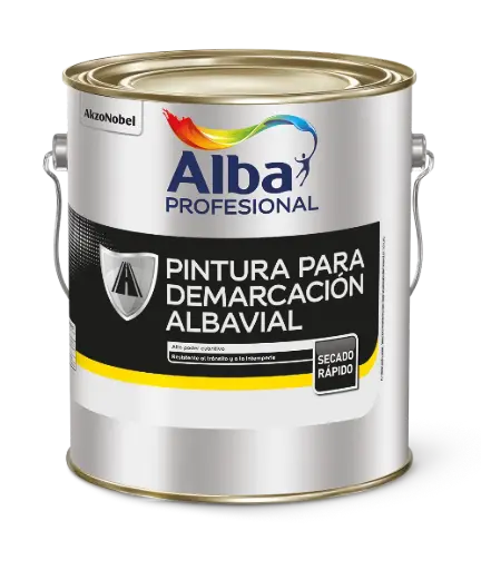 Pintura Vial Albavial 4 Lt Tradicional